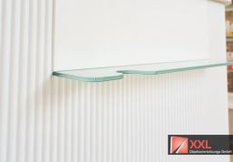 Glasablage - Verarbeitungsdetails des Projektes August-Bebel-Apotheke in Halle (Saale)